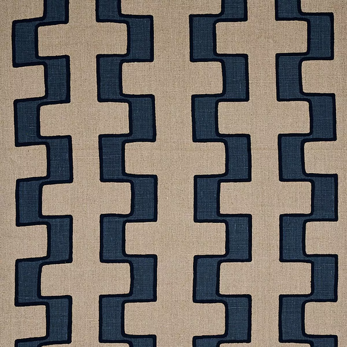 dixon-embroidered-print-linen-blue-fabric Dixon Embroidered Print Linen Blue Fabric