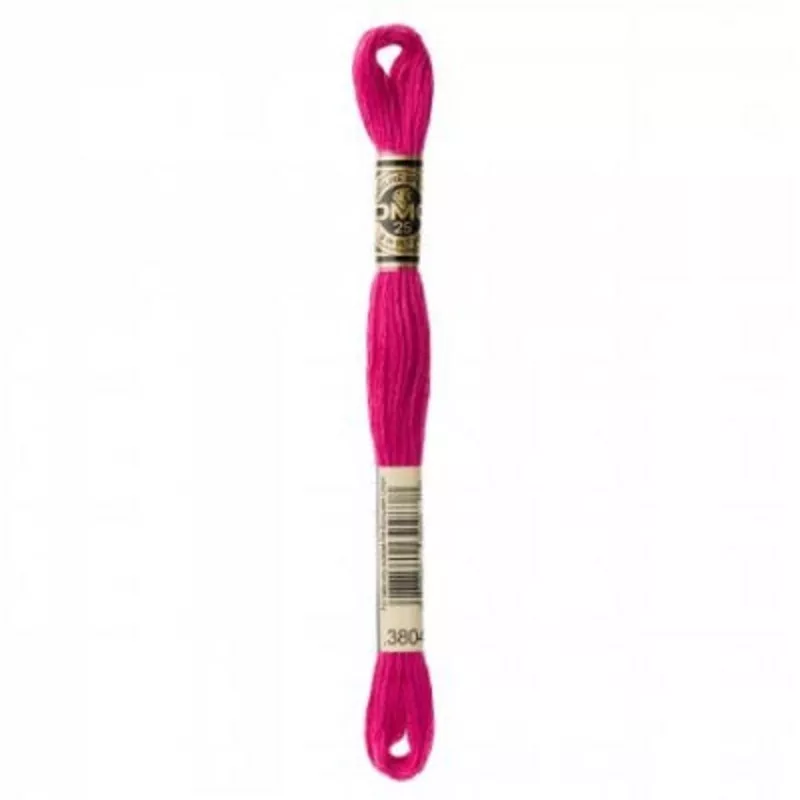 dmc-floss-dark-cyclamen-pink-117ua-3804 DMC Floss Dark Cyclamen Pink 117ua 3804