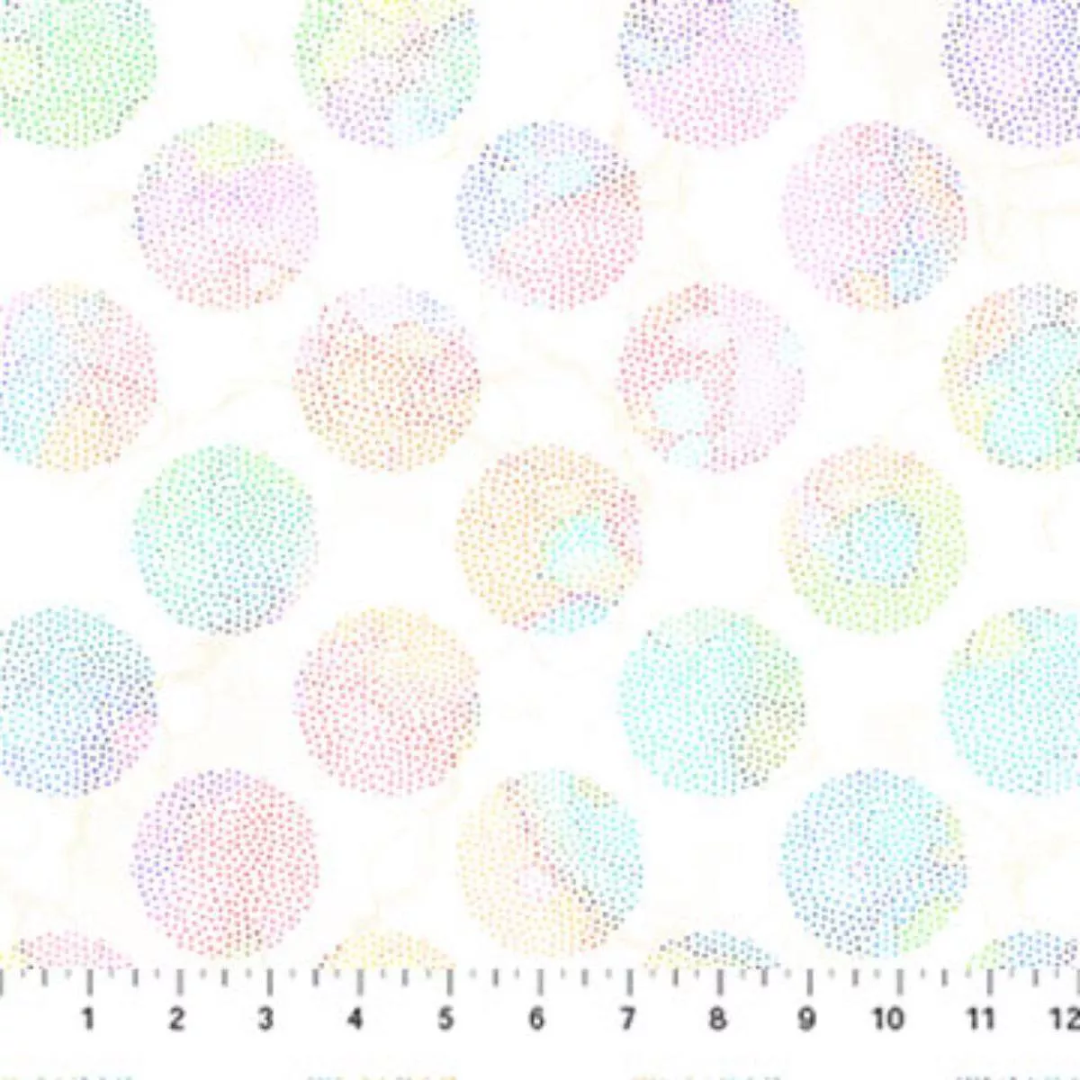 Dotted Dots Multi/White by Deborah Edwards