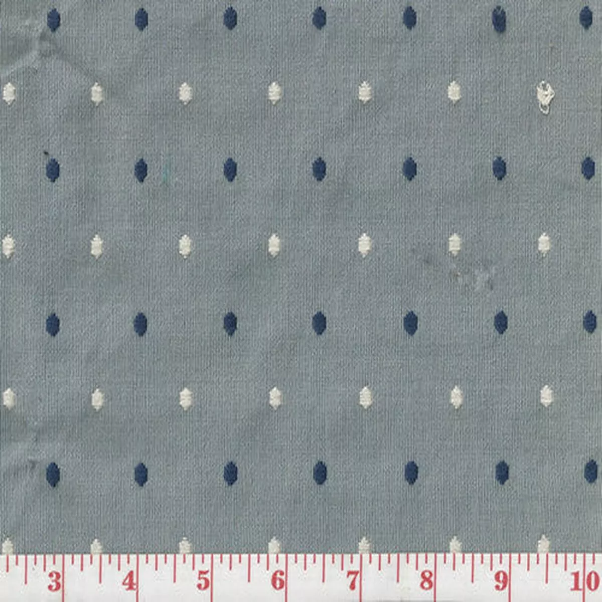 Double Dots Pale Blue Laura Kiran Fabric