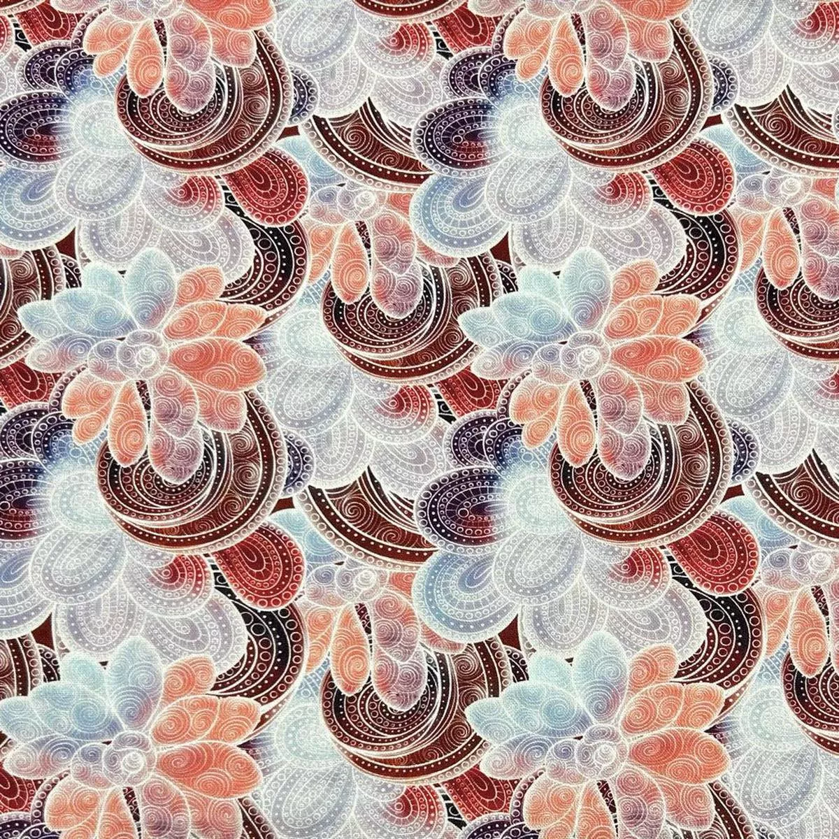 earthy-paisley-floral-linen-mix-fabric Earthy Paisley Floral Linen Mix Fabric