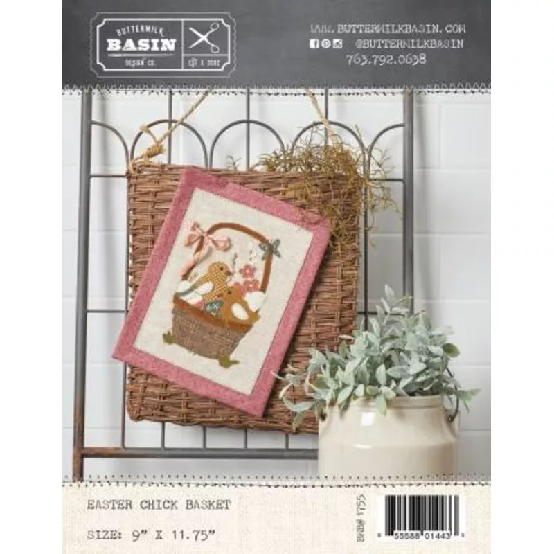 easter-chick-basket-quilt-pattern-bmb1755 Easter Chick Basket Quilt Pattern – BMB1755