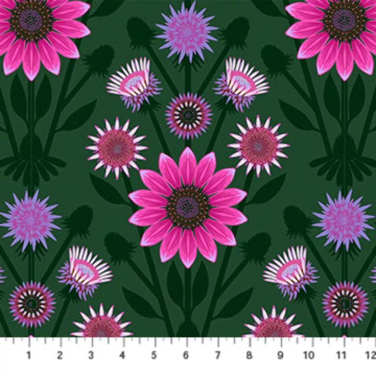 Echinacea Sage by Anna Maria Textiles