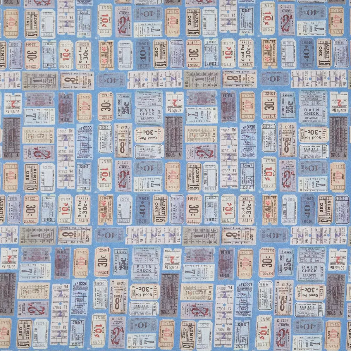 Eclectic Elements – Palette Indigo Tickets Yardage