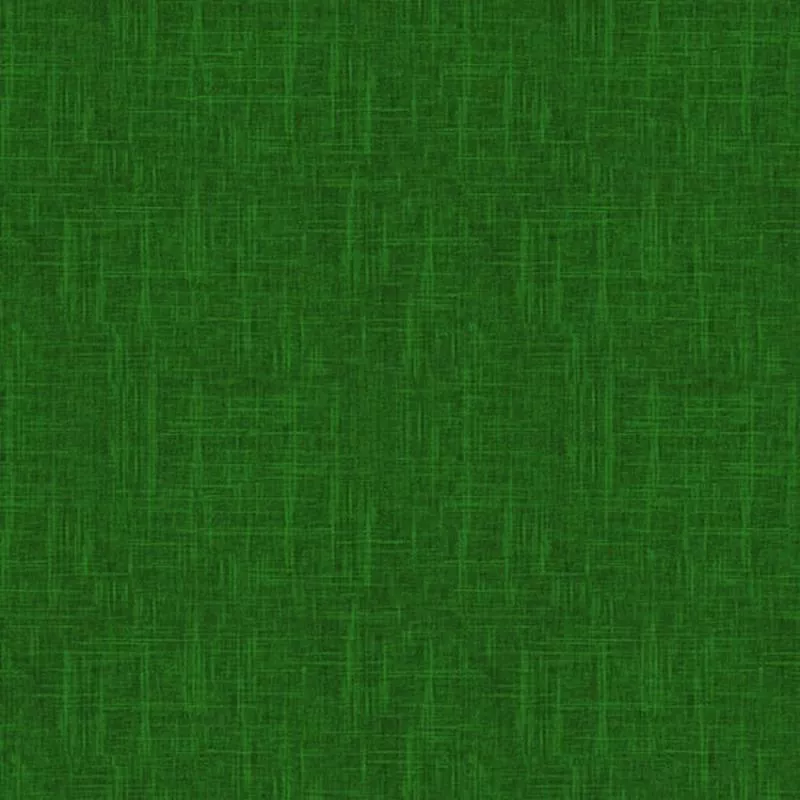 Fabric Hoffman Emerald 24/7 Linen by the Quarter Yard S4705-31