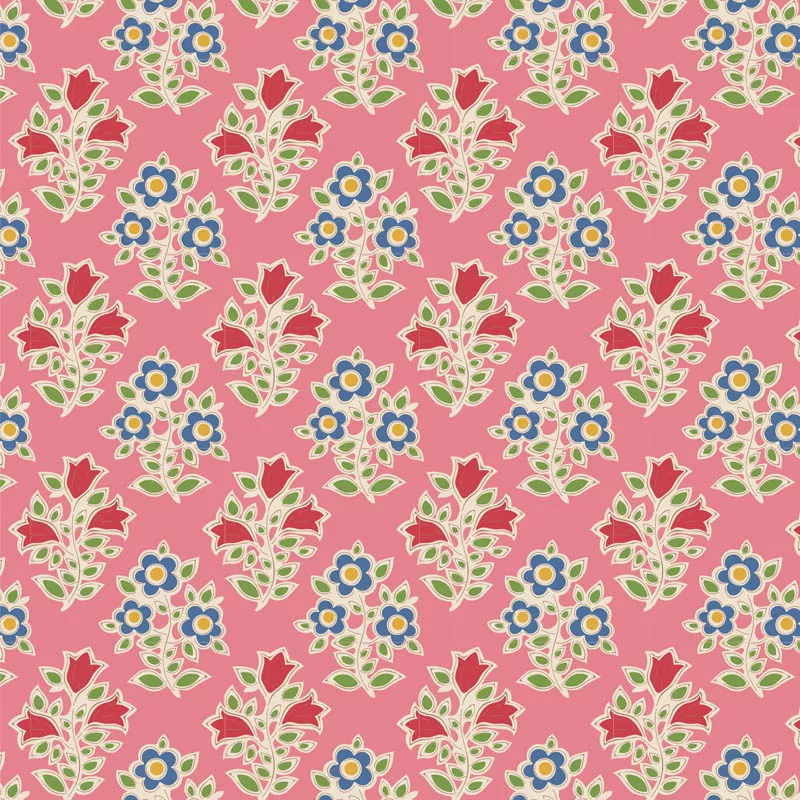 Farm Flowers – 110097 (Pink)
