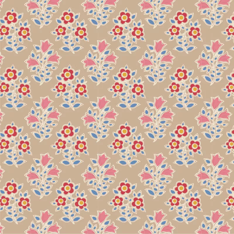 Farm Flowers – 110099 (Sand)
