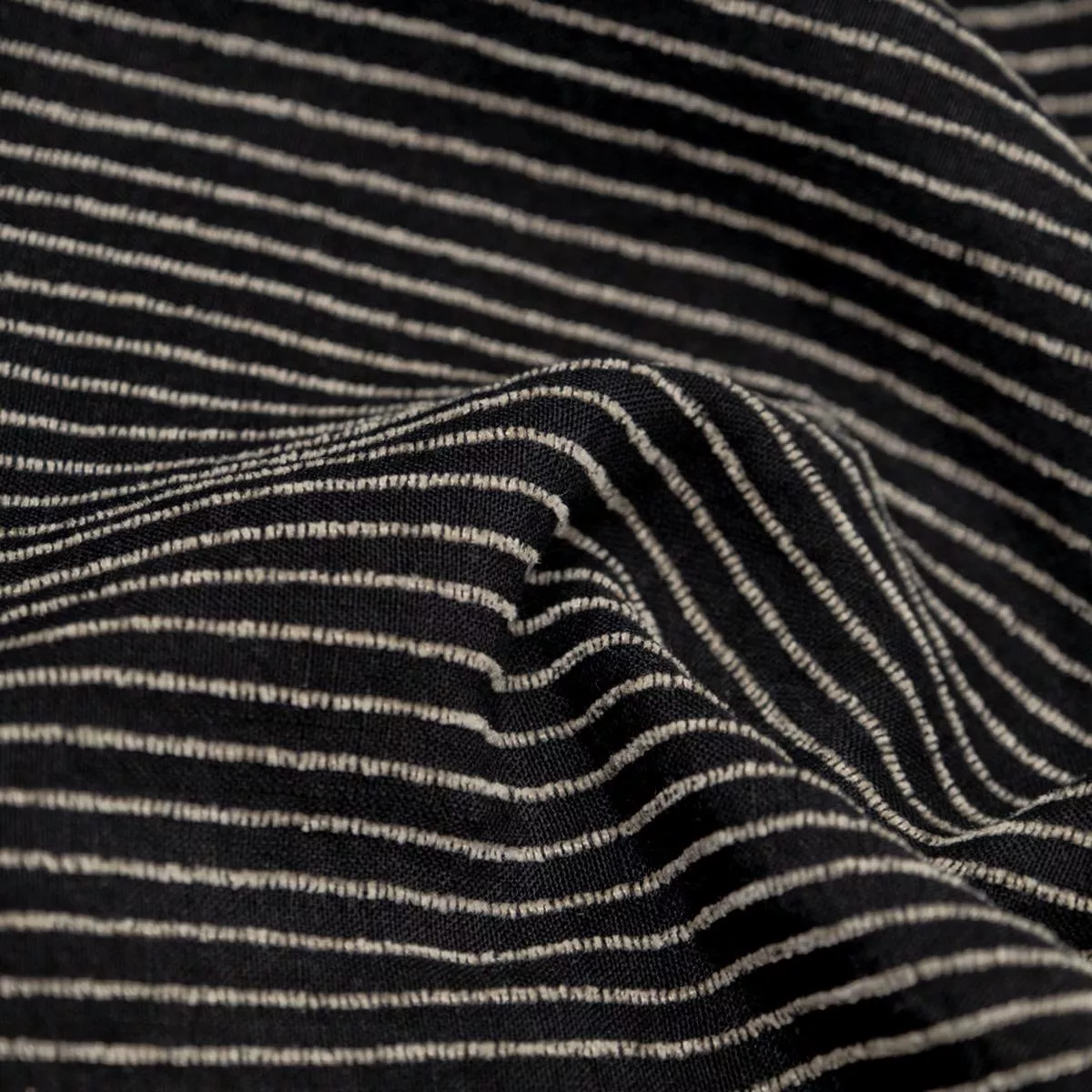 farmhouse-stripe-linen-rayon-black-pebble Farmhouse Stripe Linen Rayon – Black/Pebble