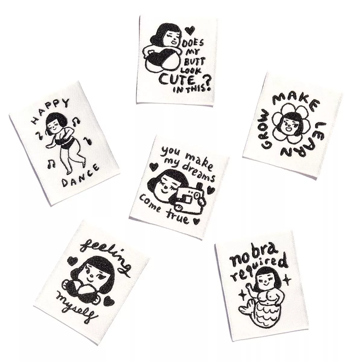 feeling-yourself-mel-stringer-x-kylie-machine-woven-labels ‘Feeling Yourself’ Mel Stringer X Kylie And The Machine Woven Labels