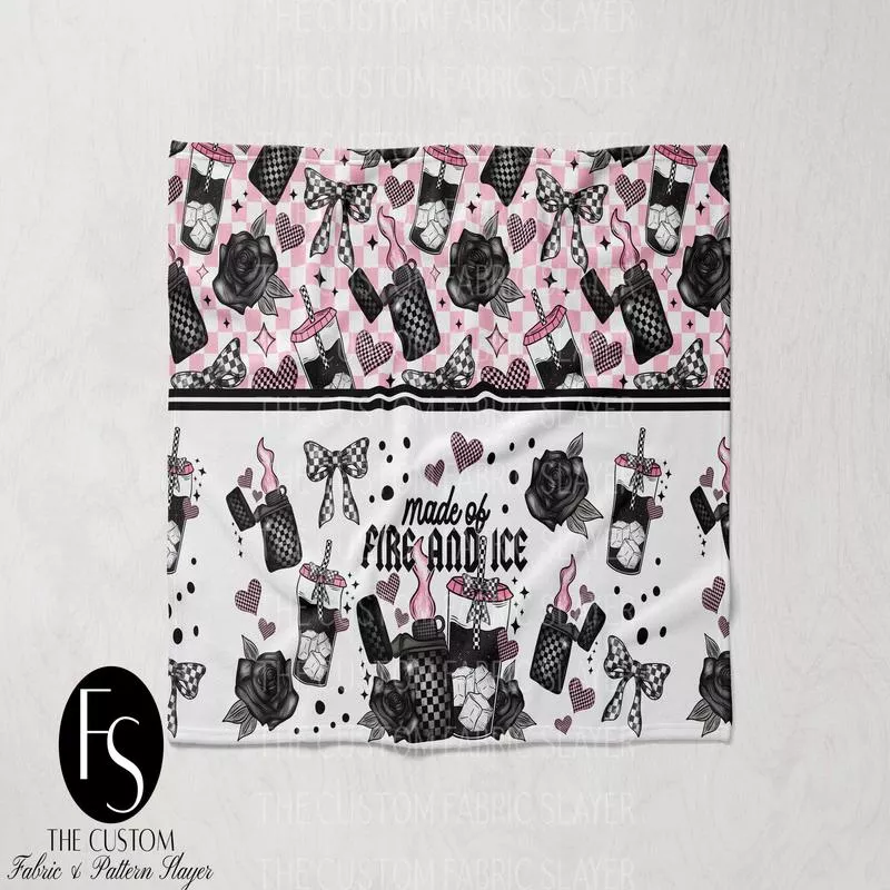 fire-ice-cerrasshop-double-sided-print-blanket Fire and Ice – CERRASSHOP – Double Sided Print Blanket