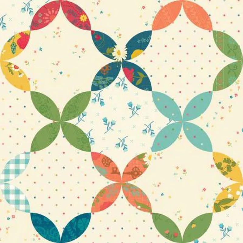 First Blooms Cheater Print – Multi