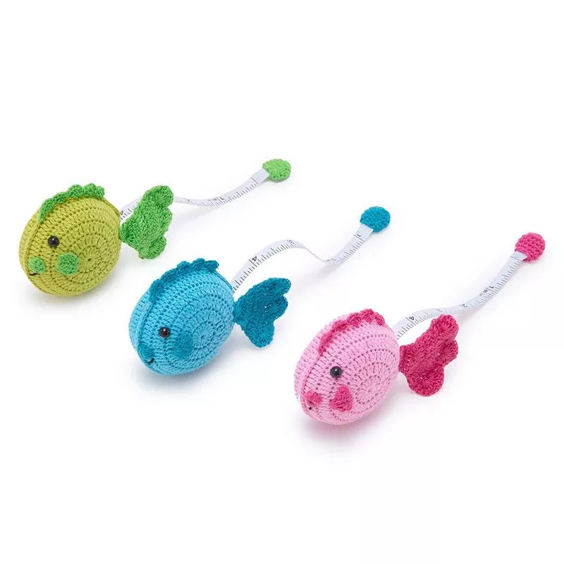 fish-crocheted-tape-measure-55190-20-tc Fish Crocheted Tape Measure 55190 20 TC