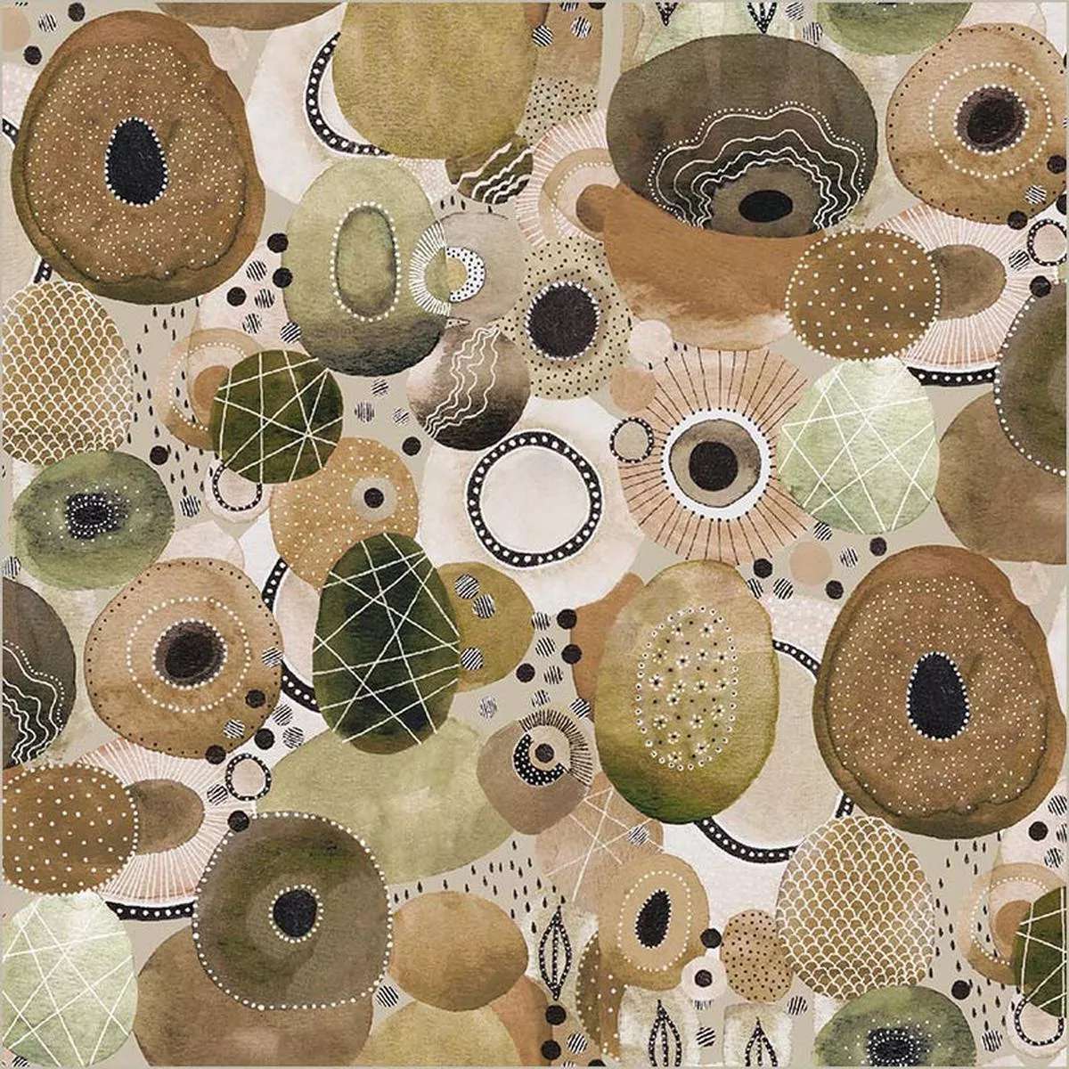 flora-form-genesis-earthen-wideback-cotton-fabric-per-yard Flora & Form Genesis Earthen Wideback Cotton Fabric Per Yard