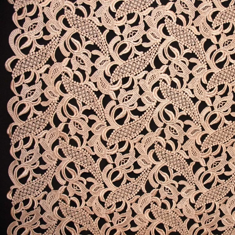 floral-arabesque-guipure-lace-beige Floral Arabesque Guipure Lace – Beige