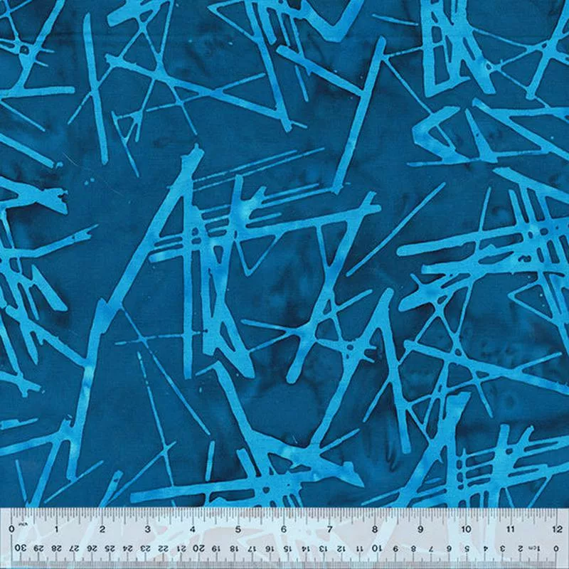 found-batik-quilt-fabric-scraps-in-indigo-blue-712q-1 Found Batik Quilt Fabric – Scraps in Indigo Blue – 712Q-1