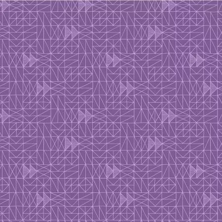 Foundation 2 - Purple Patchwork - 54639-14 by Windham