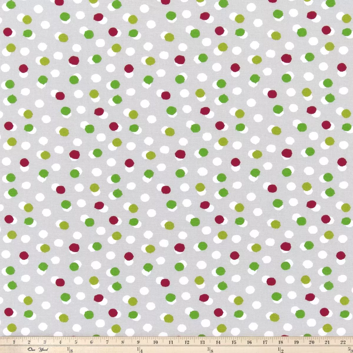 free-dots-chartreuse-lipstick-fabric-by-premier-prints Free Dots Chartreuse Lipstick Fabric By Premier Prints