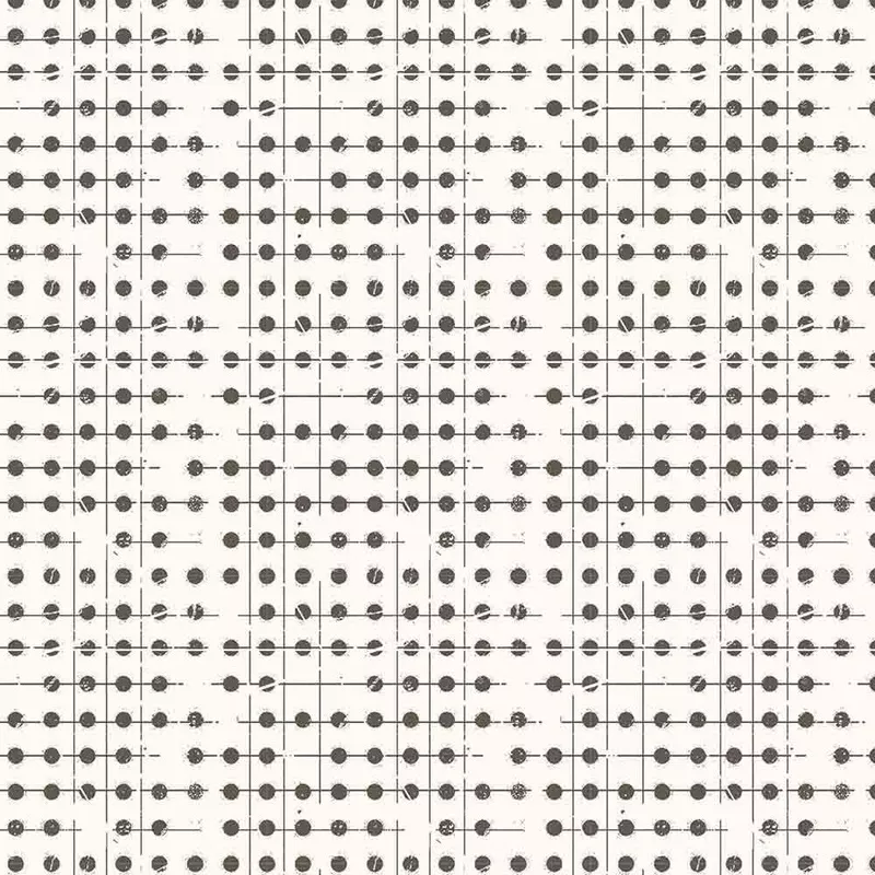 FreeSpirit Fabrics – Stamped by Seth Apter – Dot Plot – Paper – Yardage