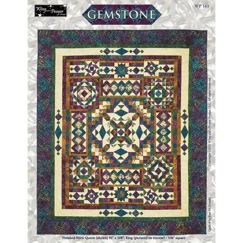 gemstone-quilt-pattern-by-wing-prayer Gemstone Quilt Pattern by Wing and Prayer