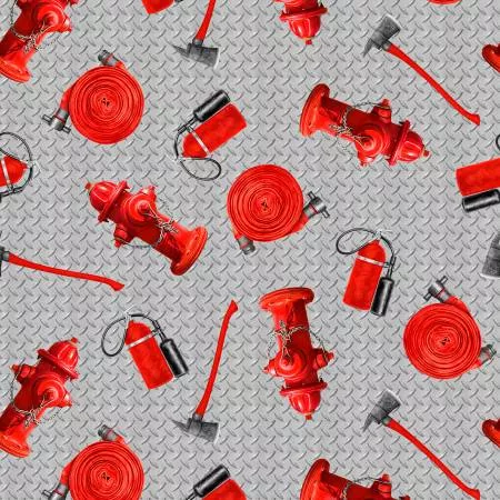 Gray Firefighter Equipment