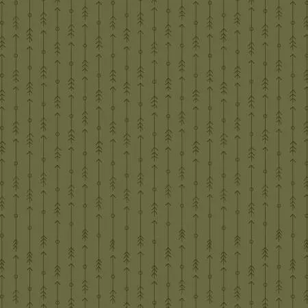 Green Arrow Stripe 8 Inch repeat