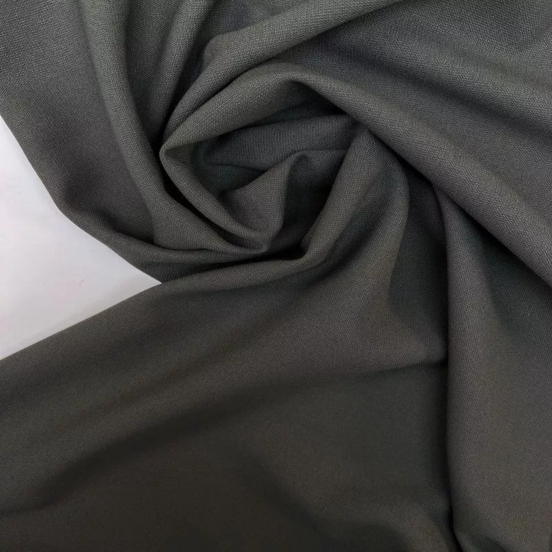 green-crepe-fabric-polyester-viscose-elastane-blend Green Crepe Fabric – Polyester, Viscose, Elastane Blend