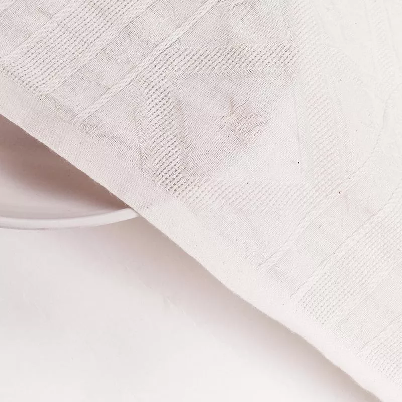 greige-geometric-dobby-cotton-fabric Greige Geometric Dobby Cotton Fabric