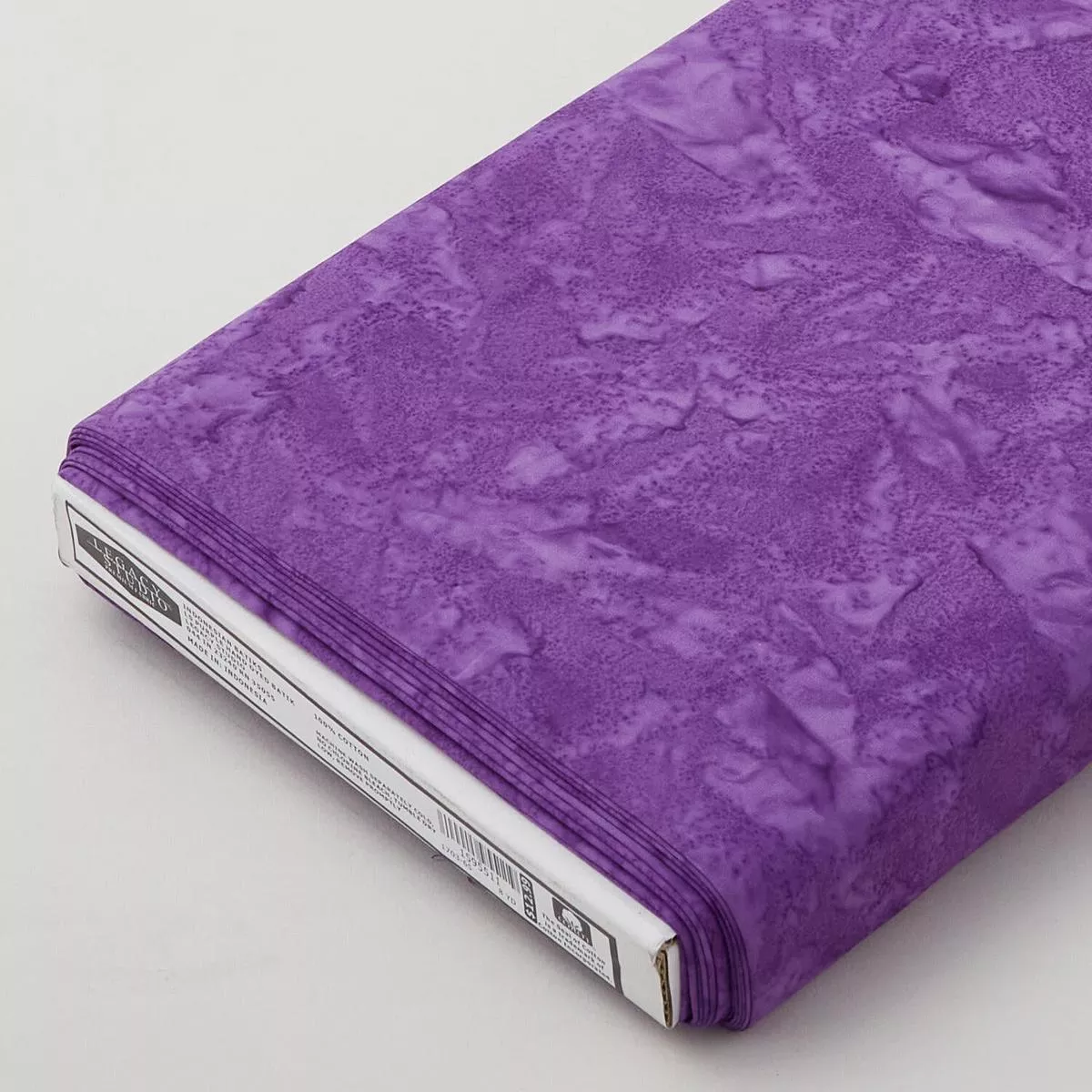 hand-dyed-batik-crinkled-purple-8-yard-bolt-default-title Hand Dyed Batik – Crinkled Purple 8 Yard Bolt – Default Title