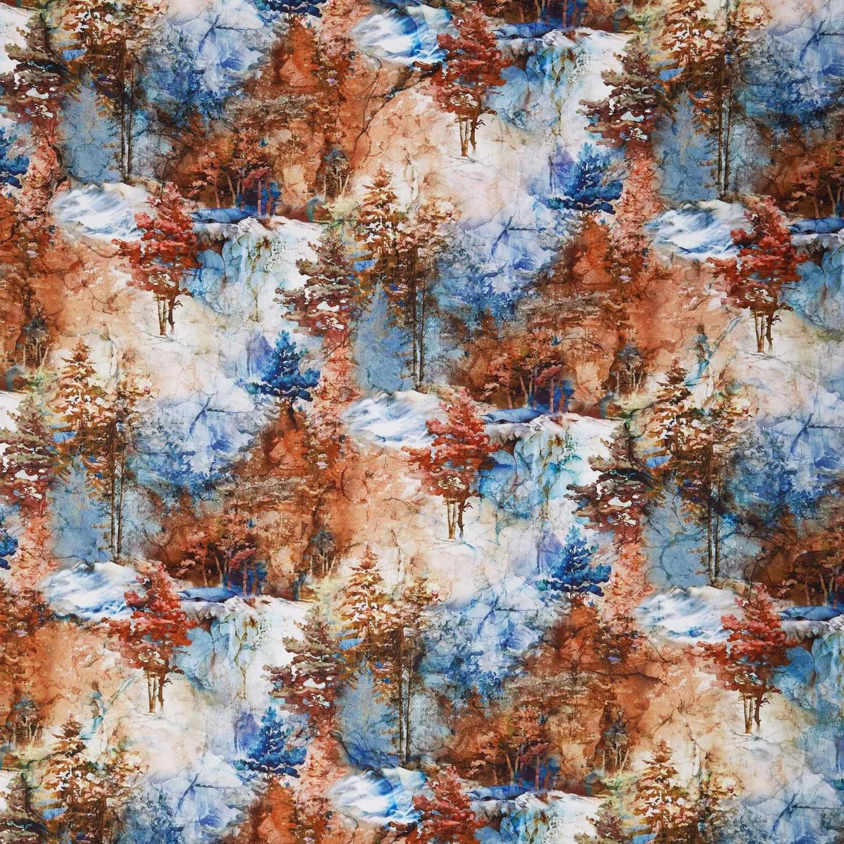 highland-view-trees-blue-multi-digitally-printed-108-wide-backing Highland View – Trees Blue Multi Digitally Printed 108″ Wide Backing
