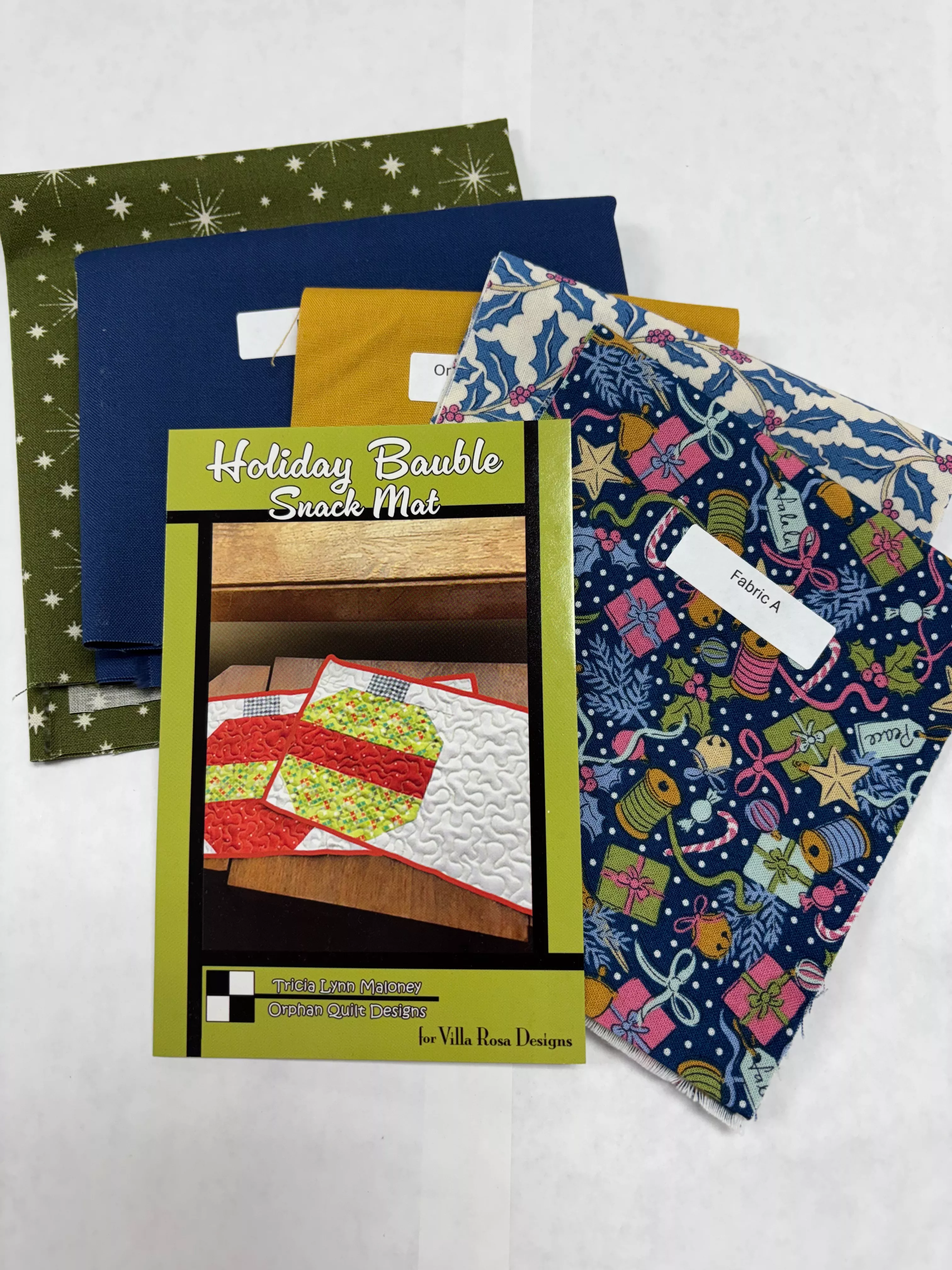 Holiday Bauble Snack Mat Kit