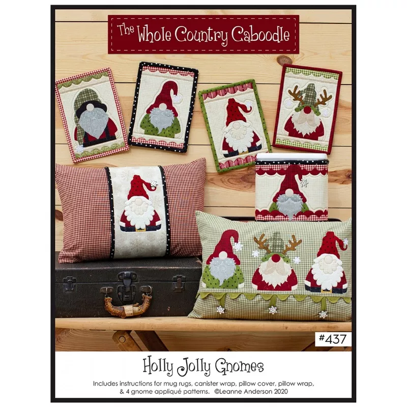 holly-jolly-gnomes-pattern-437-by-whole-country-caboodle Holly Jolly Gnomes Pattern #437 by The Whole Country Caboodle