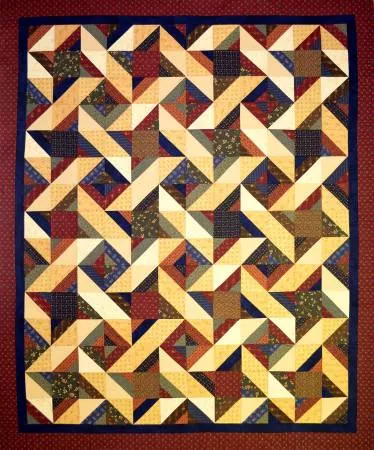 Hot Cross Stars Quilt Pattern