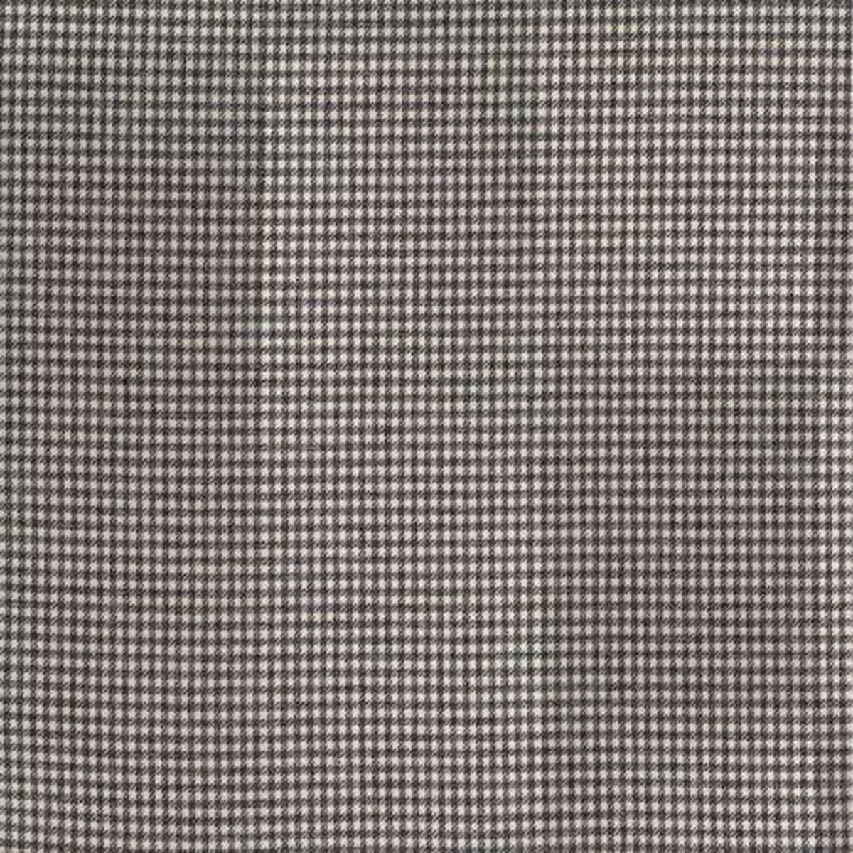 Houndstooth Check Charcoal Tempo Fabric