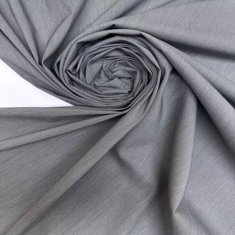 houndstooth-white-gray-cotton-blend-woven Houndstooth White-Gray Cotton Blend Woven
