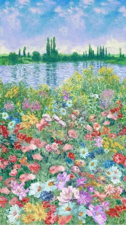 impression-fleur-multi-impression-floral-cd4190-multi-by-timeless-treasures Impression - Fleur - Multi Impression Floral - CD4190-Multi by Timeless Treasures