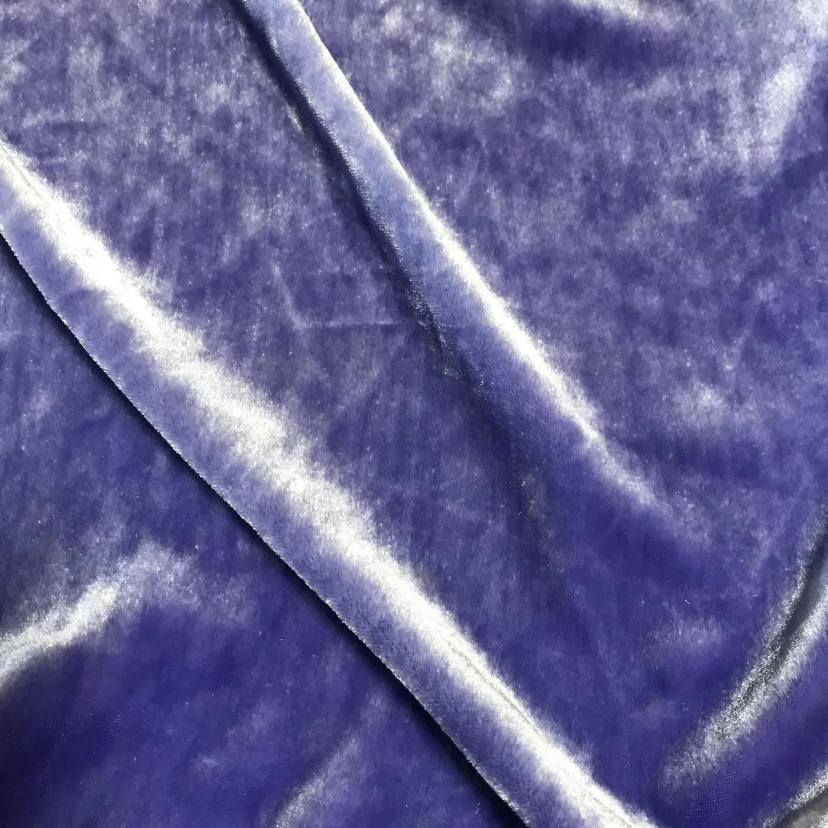 Iris Purple – Hand Dyed Silk Velvet