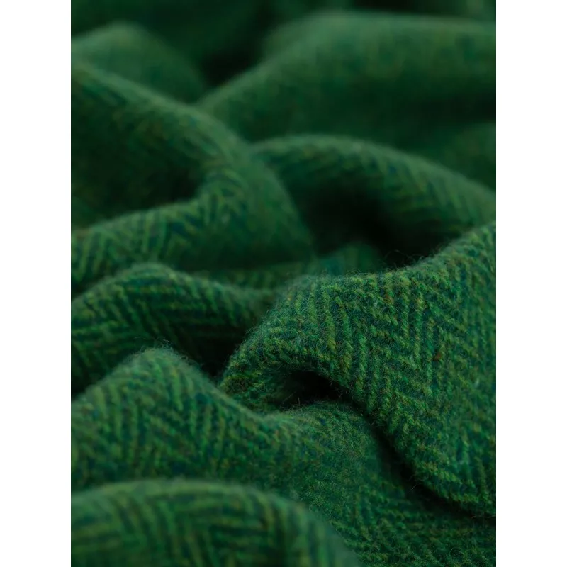 irish-lambswool-donegal-tweed-brushed-herringbone-burren-pine Irish Lambswool Donegal Tweed Brushed Herringbone – Burren Pine