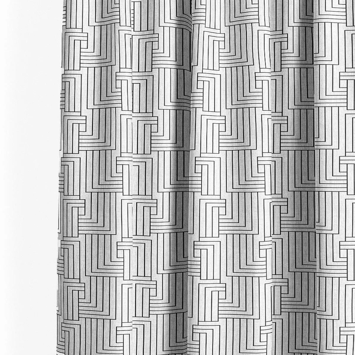 ivan-fabric-by-yard-black-white ‘Ivan’ Fabric by the Yard (Black & White)