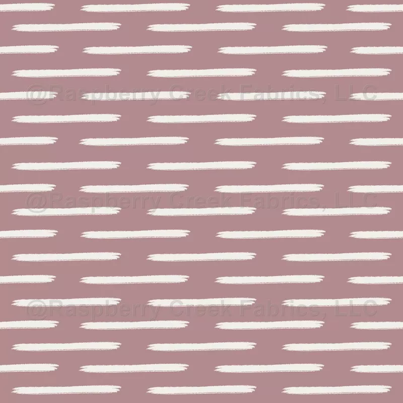 Ivory Lines on Dusty Gray Pink