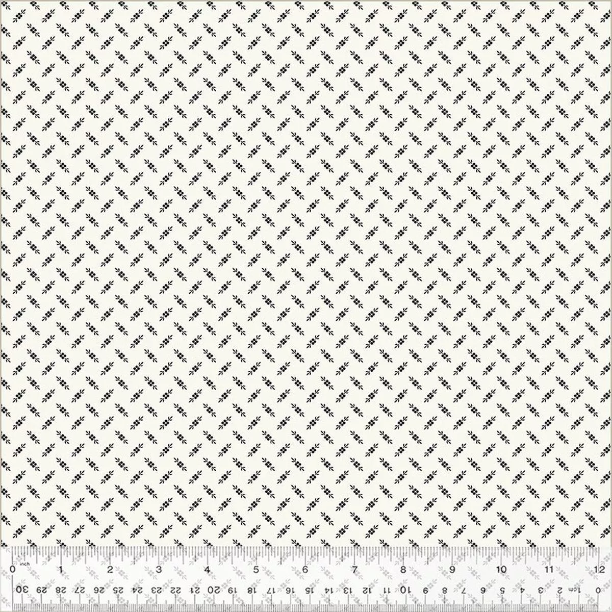 Jasper Blue-Fleurette-Ivory