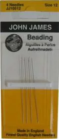 John James Beading Needle Size 12