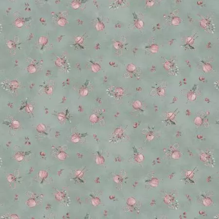 Just a Dusting - Moss Berry Decoration - 9041S-62 by Studio E