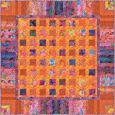 Kaffe Fassett Charming Warm Quilt Kit