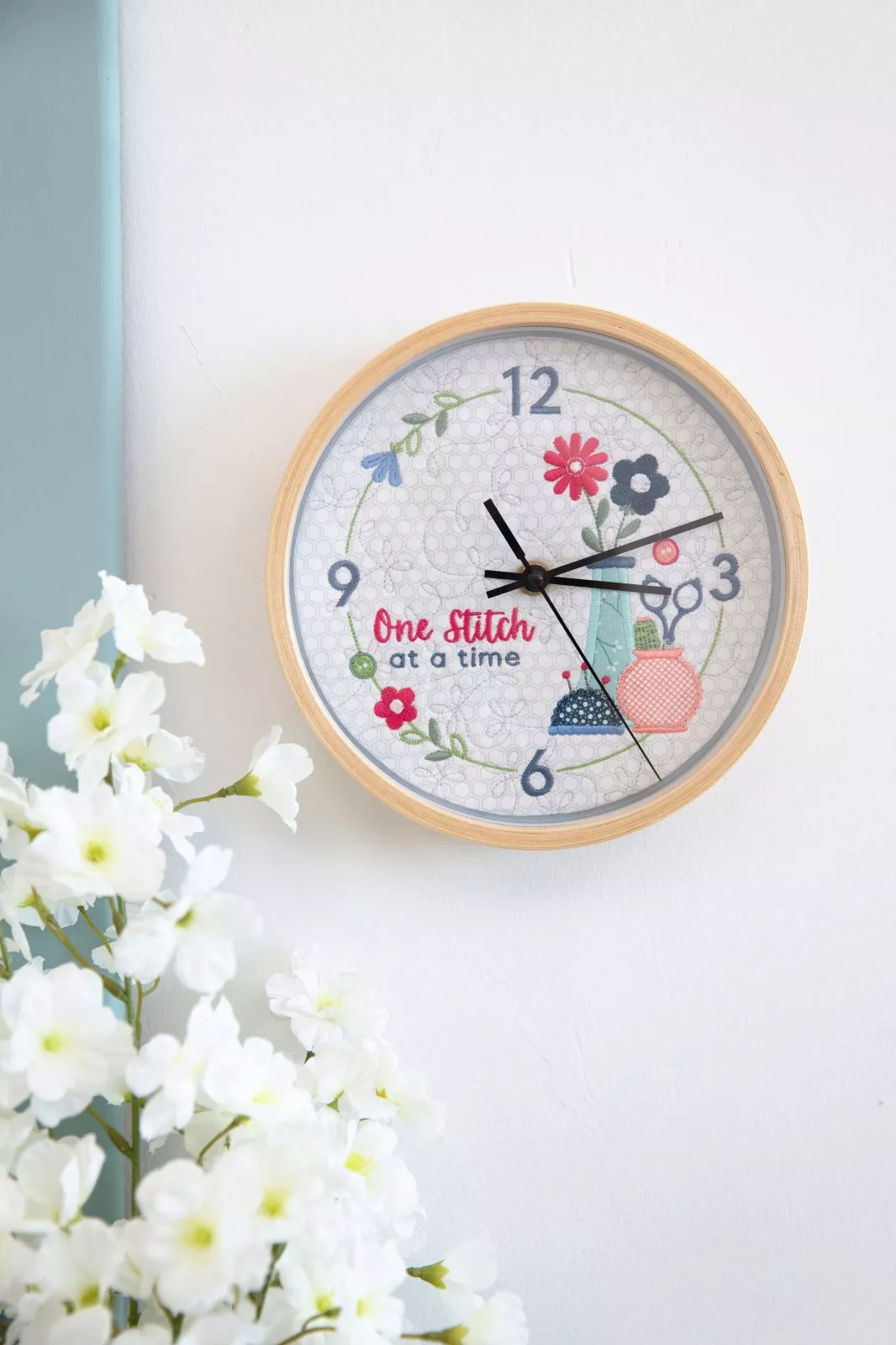 KimberBell Clock Blank 8 1/23 X 8 1/2" - KDKB285 by KimberBell