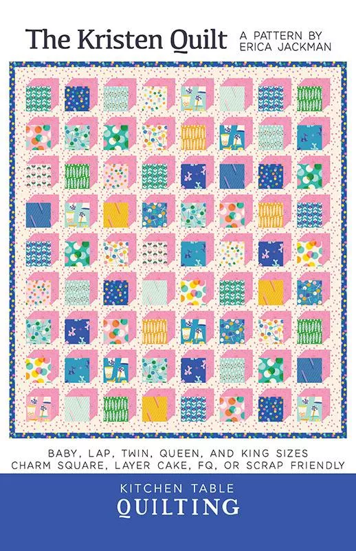 The Kristen Quilt Pattern G KTQ 182 Kitchen Table Quil#1