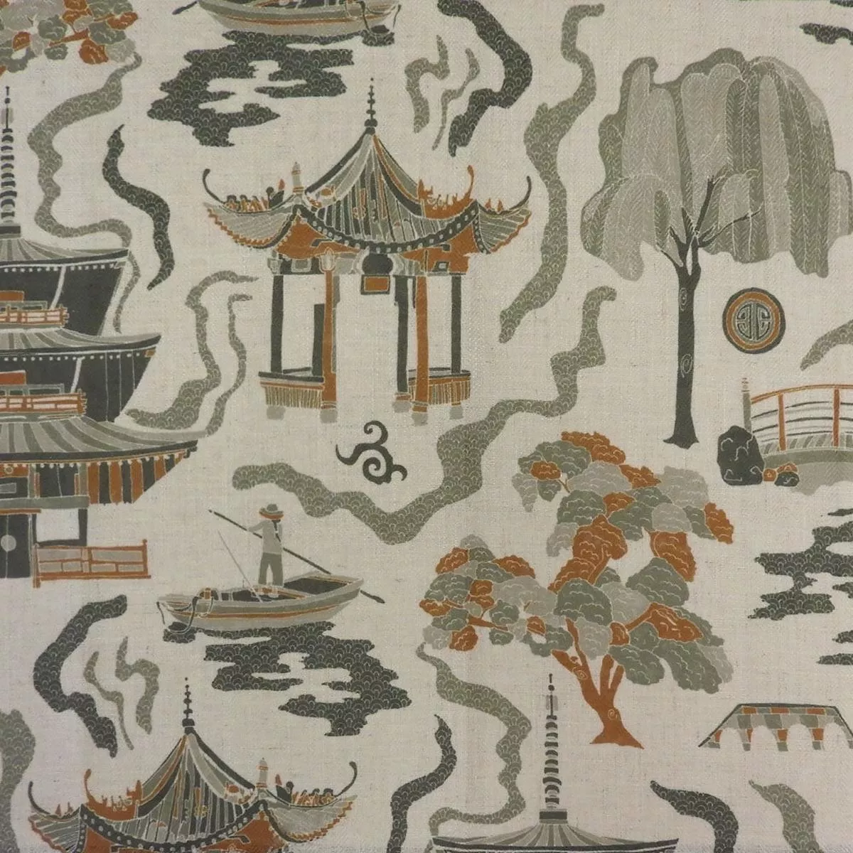 Kumano Topaz Regal Fabric