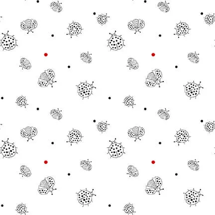 ladybugs-whiteblank-quilting-1942-01 Ladybugs WhiteBlank Quilting 1942-01