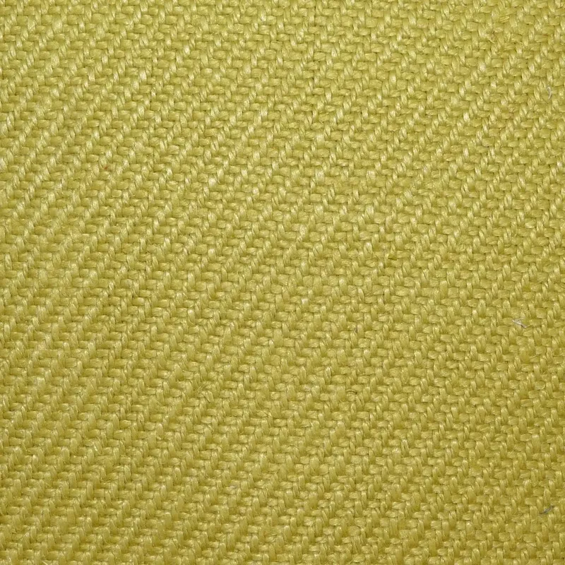 Lemon Heavy Twill 100% Irish Linen