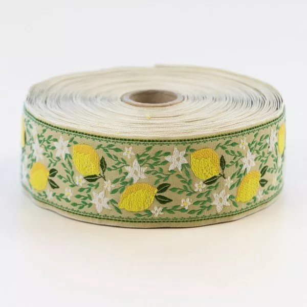 Lemons on Beige 100590-2