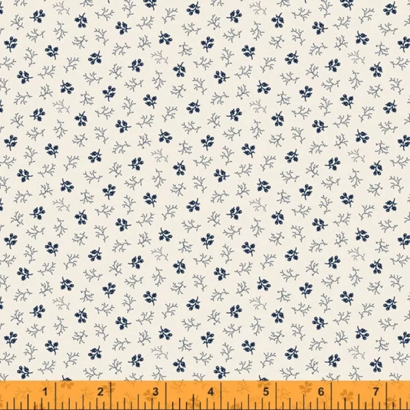 Lexington Julie Hendricksen 52967-4 Navy Berries Cotton